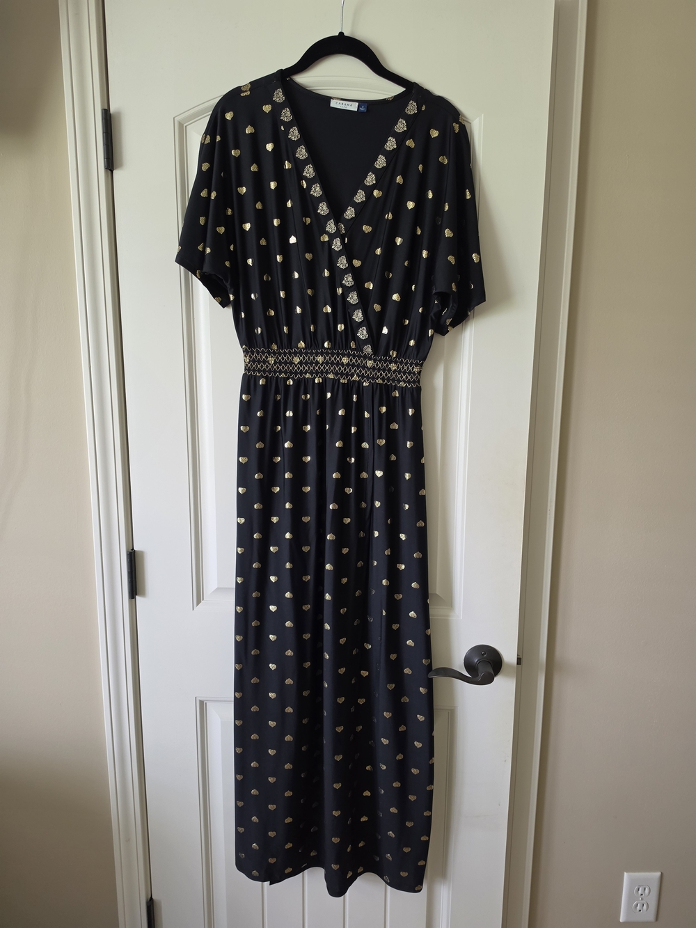 Cabana Life Maxi Dress LIKE NEW Gold/Black UPF50